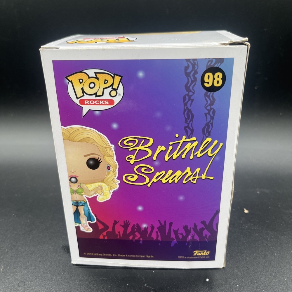 Funko Pop! Rocks: Britney Spears #98 New In Box - Picture 10 of 16